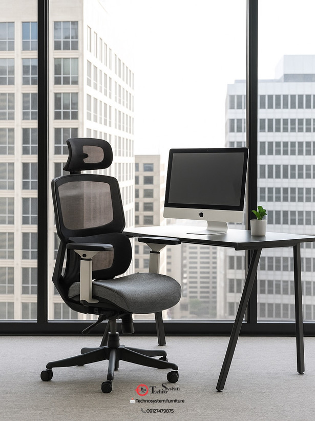 صندلی مدیریتی مش T-166