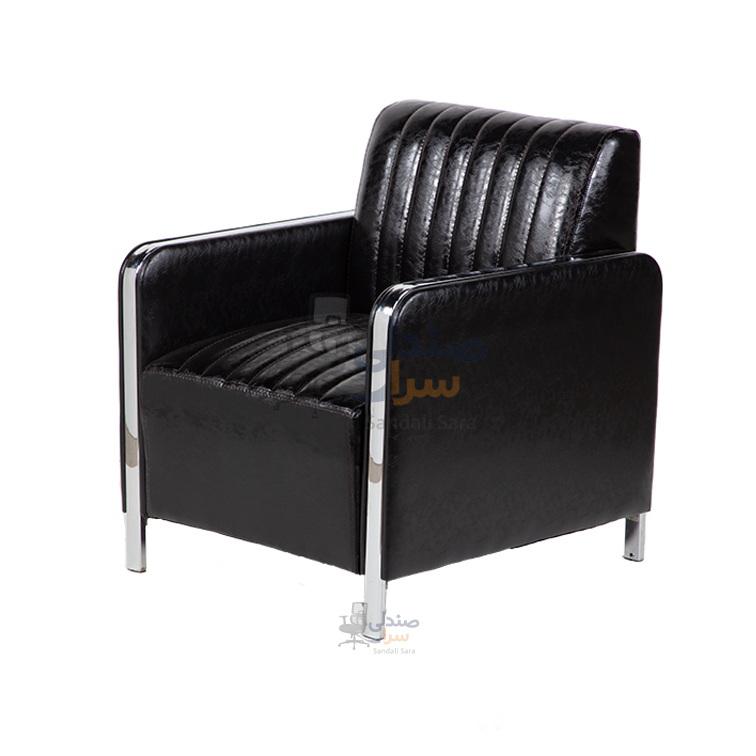مبل تک نفره پایه کروم کد P10-C