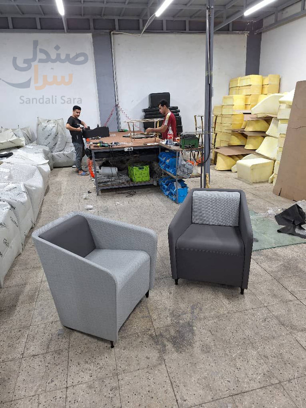 مبل تک نفره هرمس