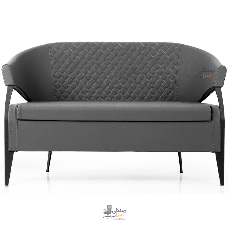 مبل دو نفره مدل الکا - پایه مشکی