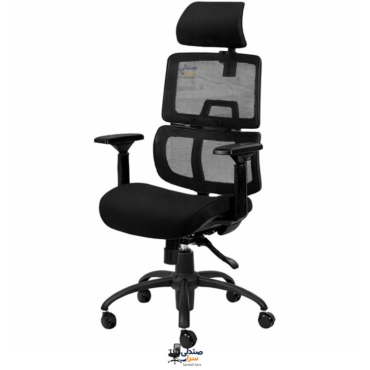 صندلی مدیریتی T-70 مشکی با زیرسری